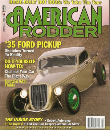 AMERICAN RODDER 2008 MAY - CHANNEL YOUR ROD, DETROIT AUTORAMA GEMS